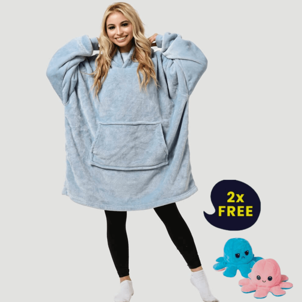 The Blanket Hoodie + 2 Free Octo Plushies