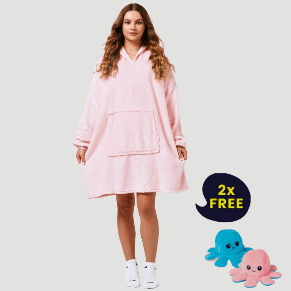 The Blanket Hoodie + 2 Free Octo Plushies