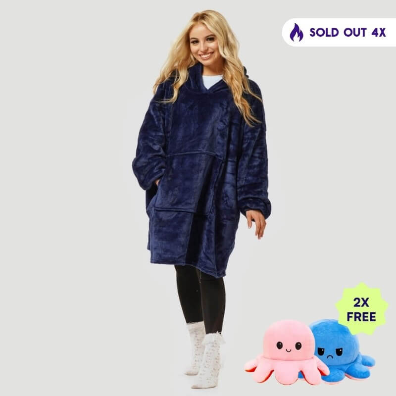 The Blanket Hoodie + 2 Free Octo Plushies