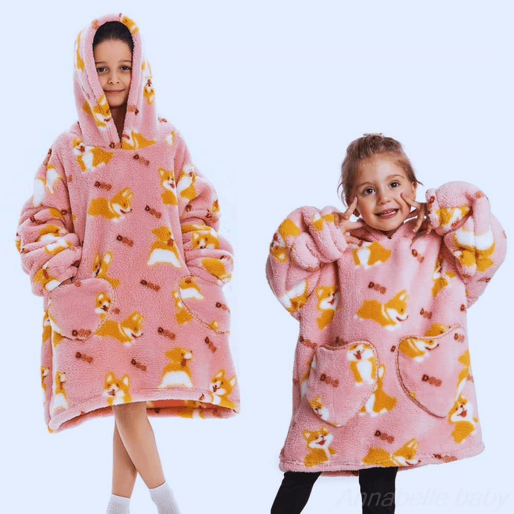 Kids Blanket Hoodie