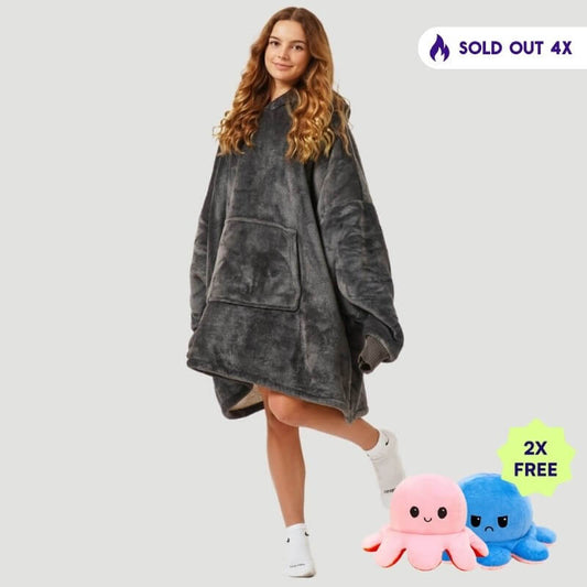 The Blanket Hoodie + 2 Free Octo Plushies
